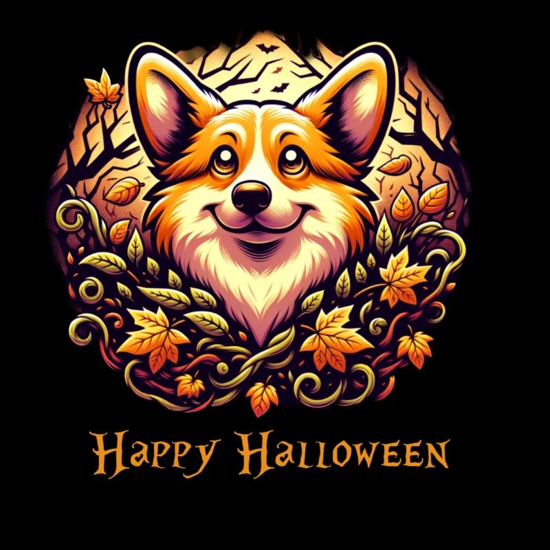 Kürbis-Corgi