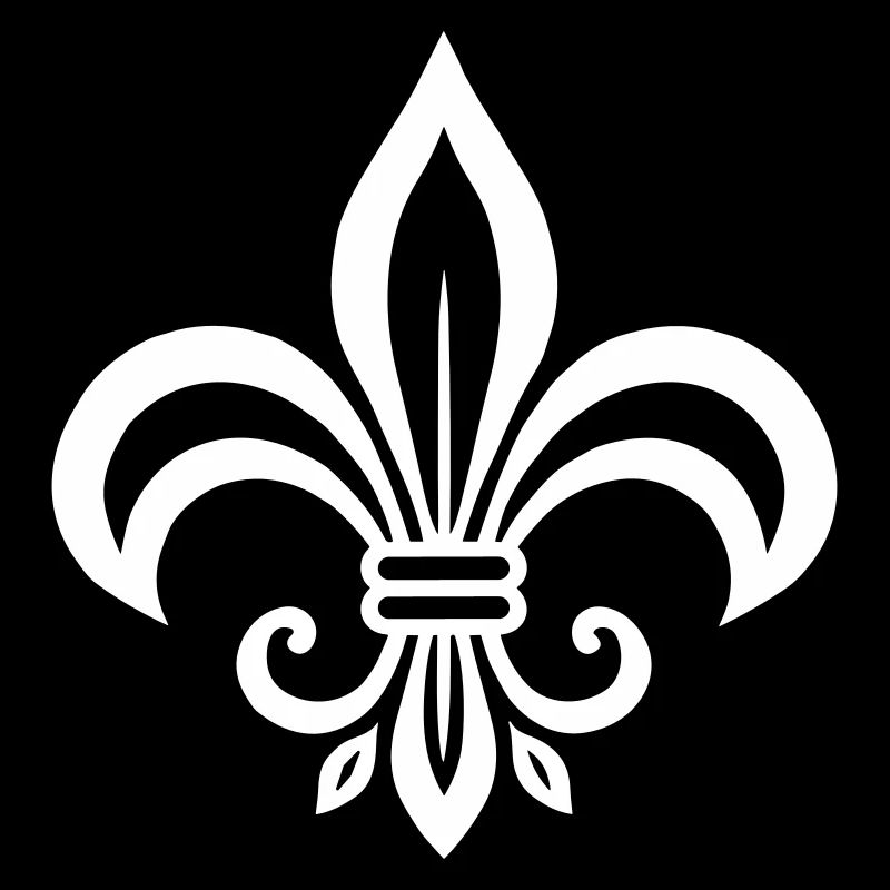 Königliches Emblem Fleur