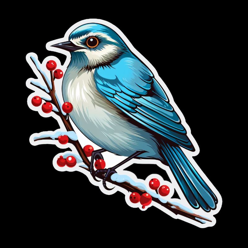 Oiseaux en hiver