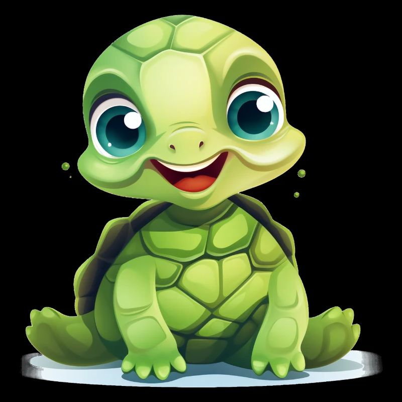 Cute baby turtle