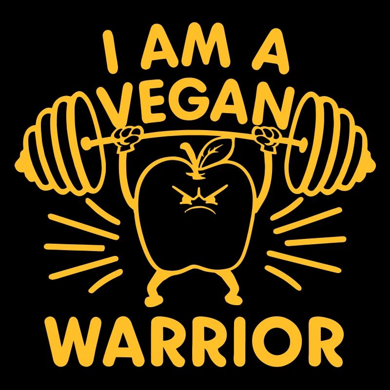 Veganes lustiges Zitat