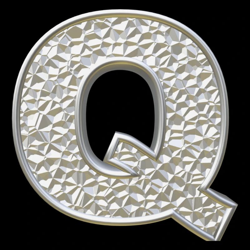Q, letter, letter Q, initial, initial Q, monogram,
