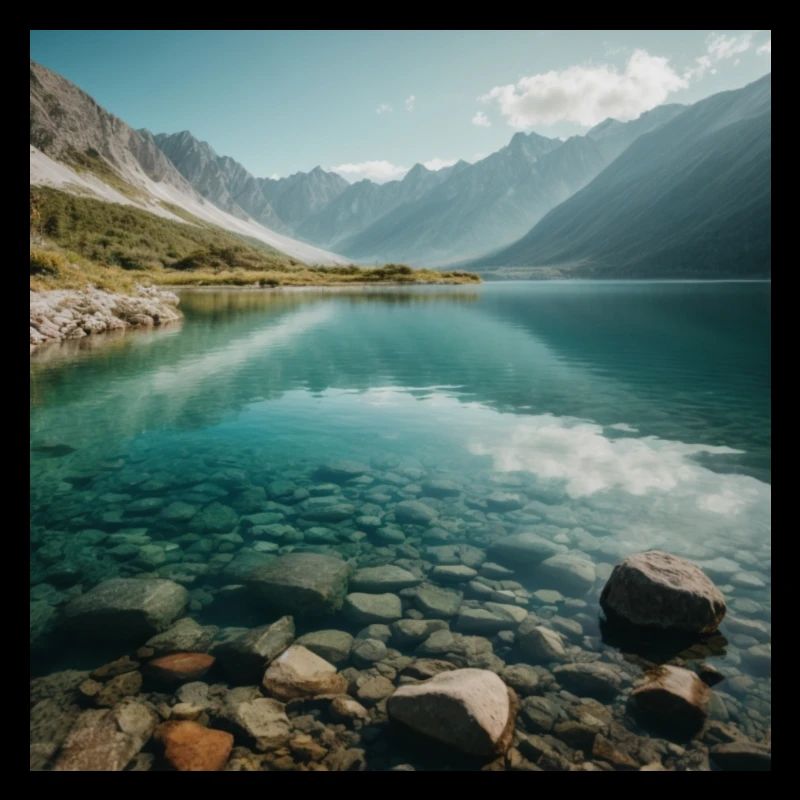 Mountain Lake Panorama