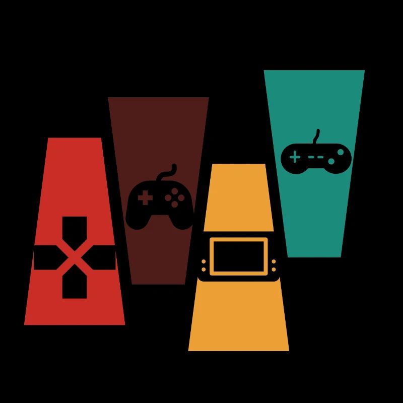 Vintage Retro Console Console Gift Idea