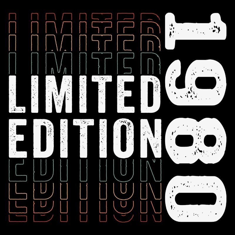 Édition limitée 1980 - génial 43e anniversaire