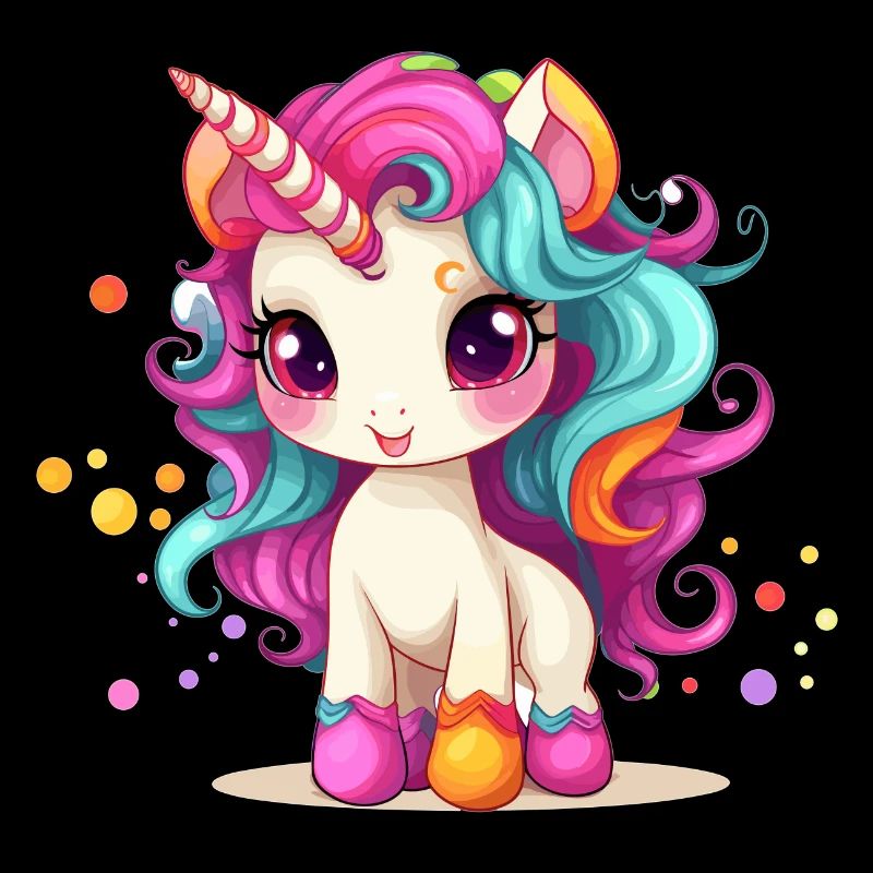 Einhorn Comic Style Unicorn