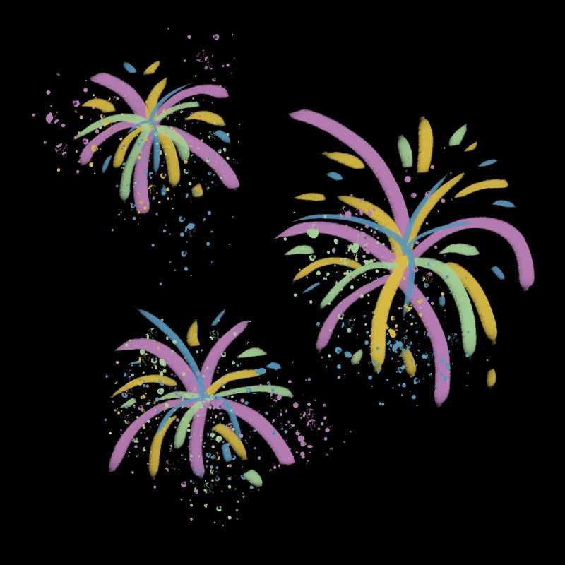 Festive fireworks