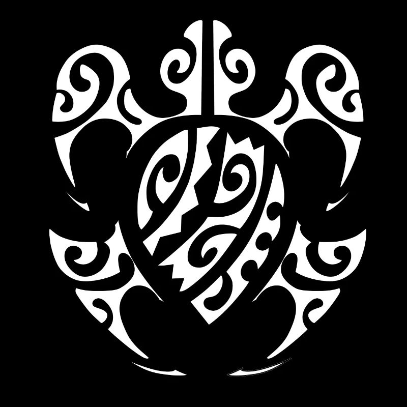 Maori Turtle 31 Weiß