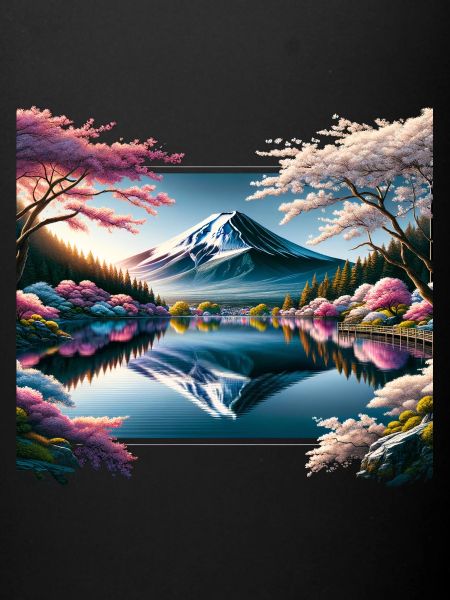 Reflet du Mont Fuji