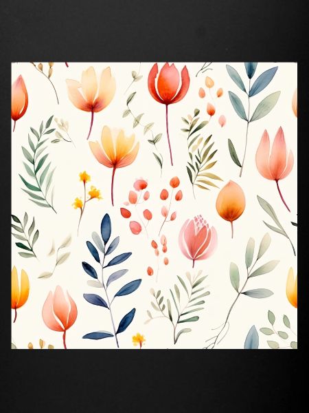 Floraison à l’aquarelle