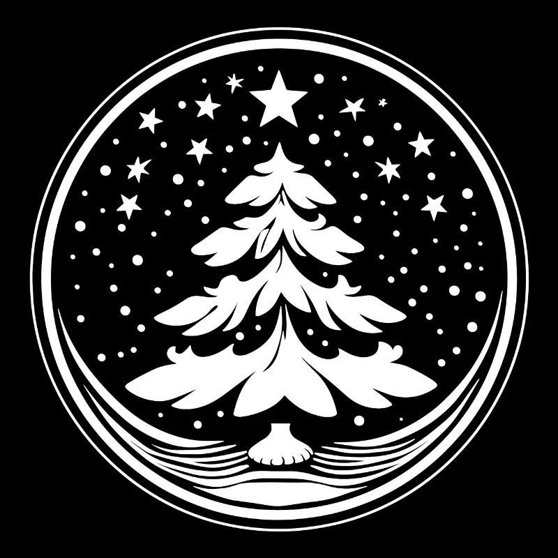 Christmas Tree Mandala Christmas Design