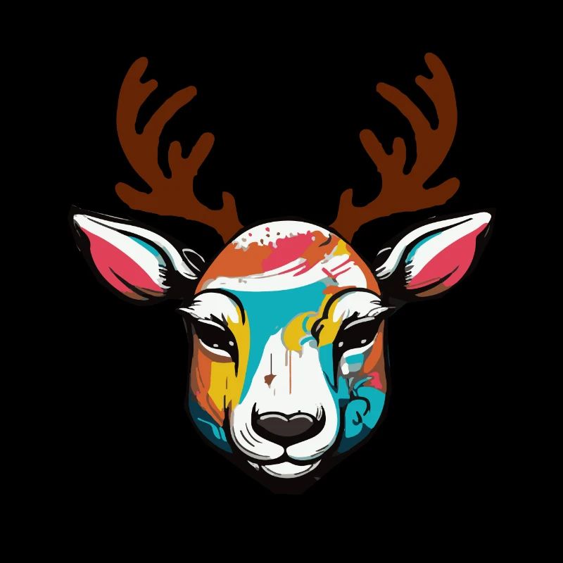 Mignon renne de Noël