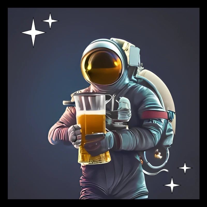 Astronaut beer