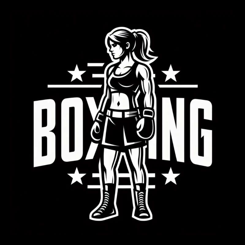boxing woman