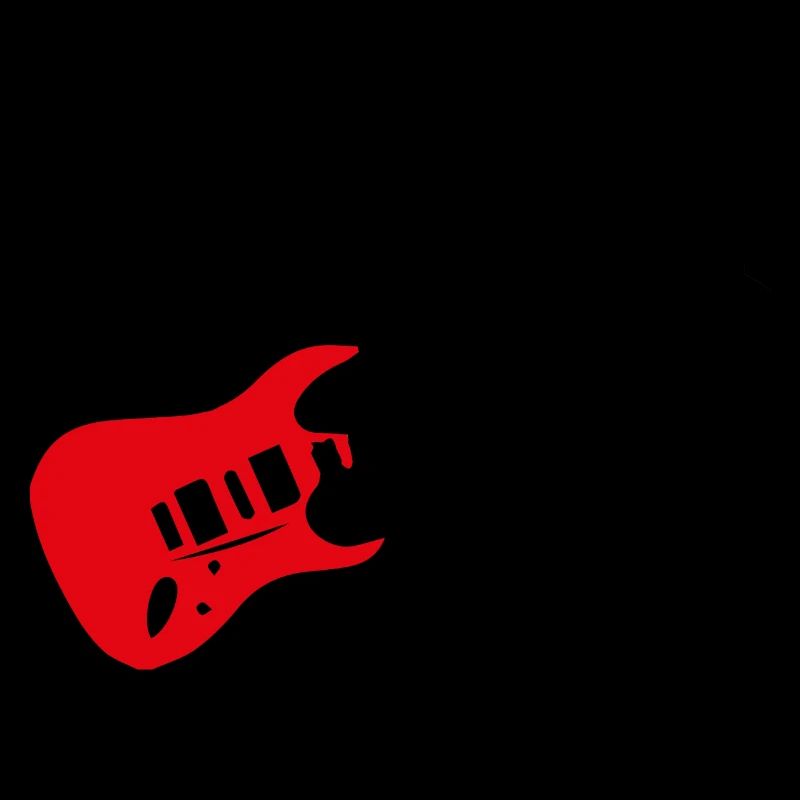 Waschbär-Gitarre