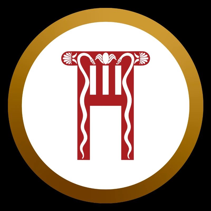 Spartan Royal Quard shield White Ancient Greece