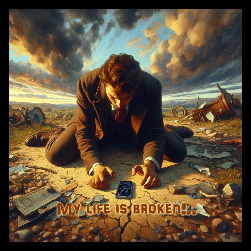 Desperate broken phone