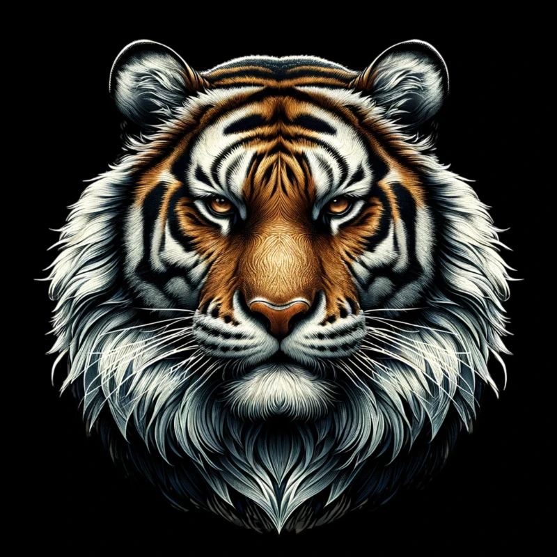 Rugissement majestueux