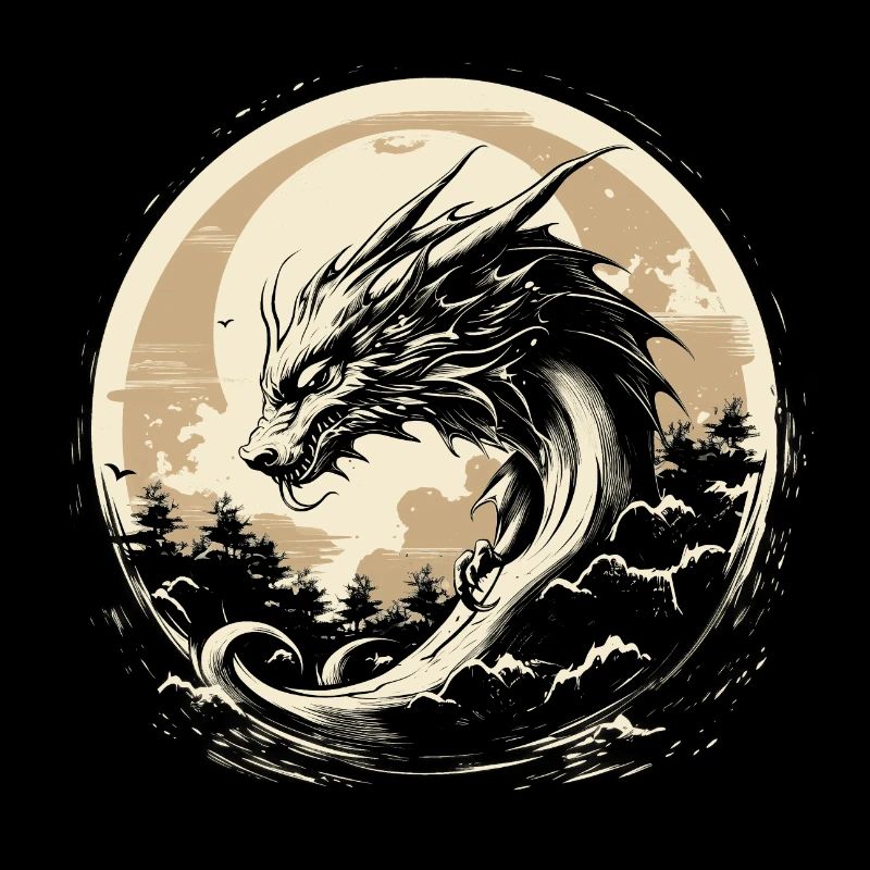 Asiatischer Drache