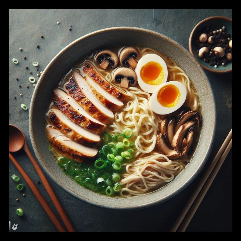 Ramen mit Hühnchen