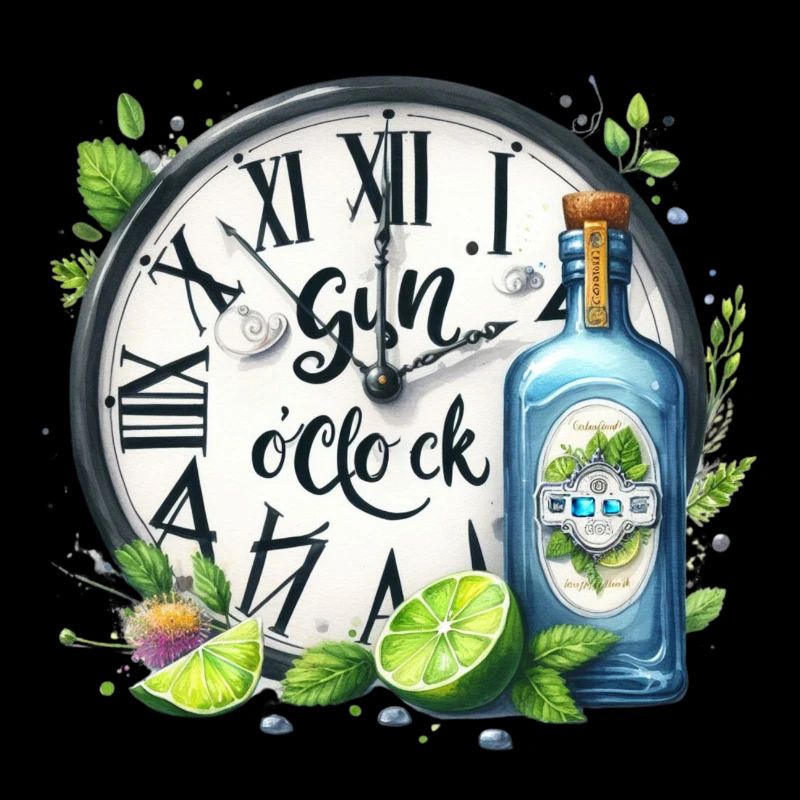 Horloge Gin o