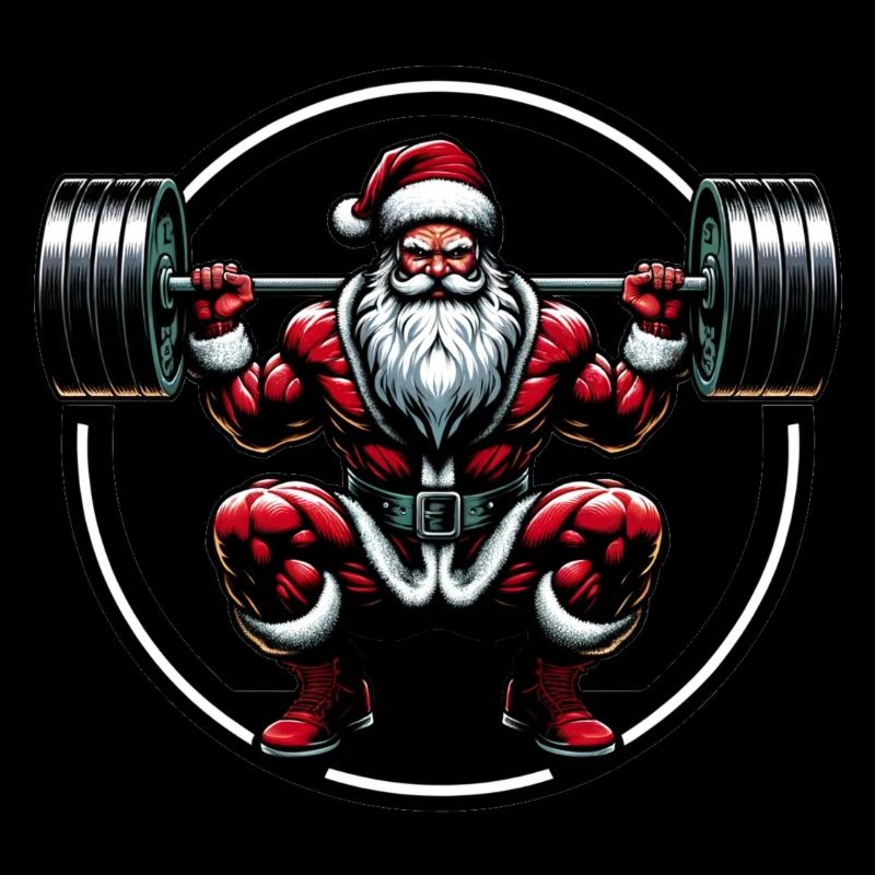 Squats Santa