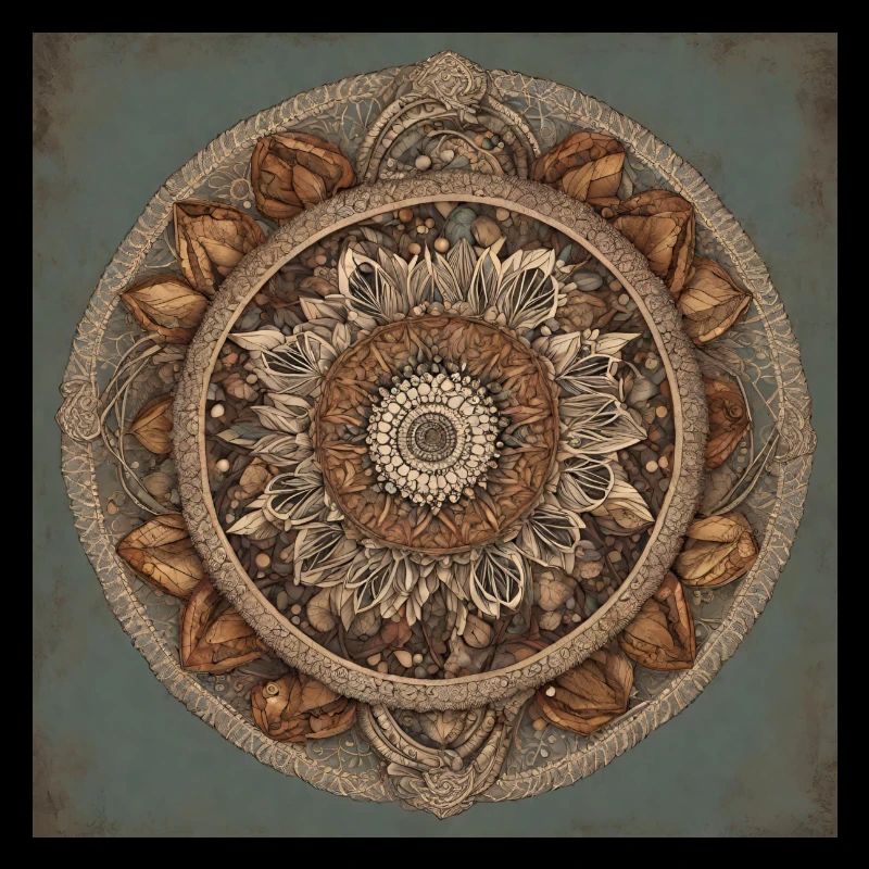 Ethereal Guardian Mandala Mastery Tee