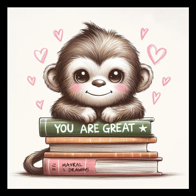 You are Great - Äffchen Design
