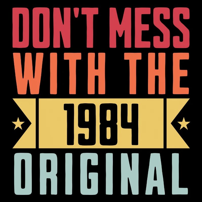 Retro 1984 Original Birthday Gift