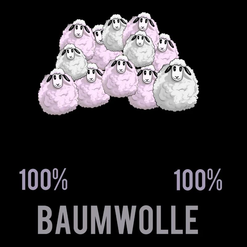 hundert Prozent Baumwolle