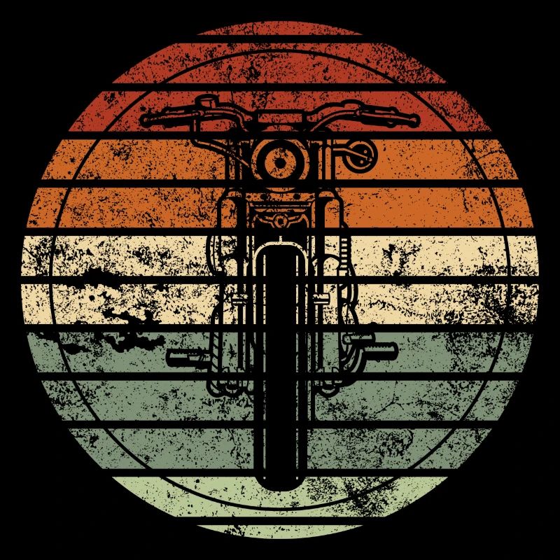 moto rétro -idée cadeau vintage