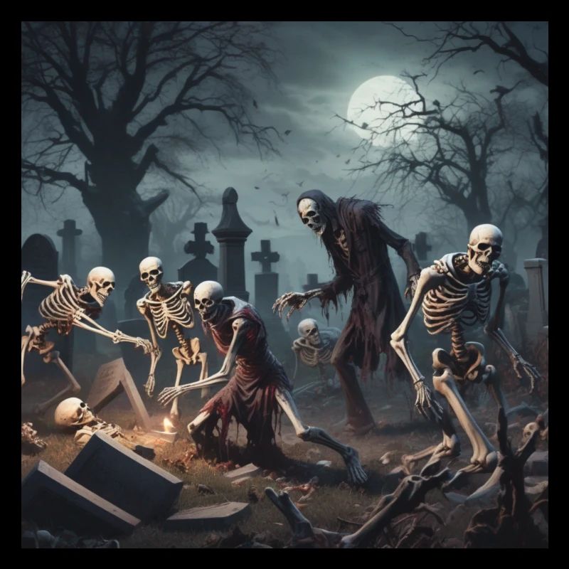 Skellet Friedhof