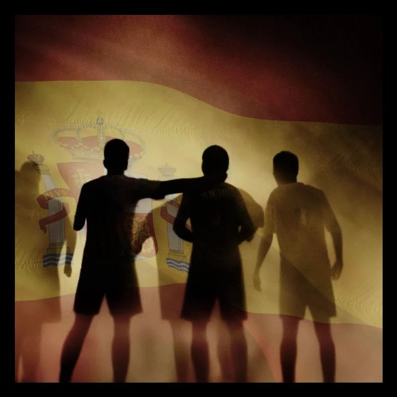 Fußball Team Spanien