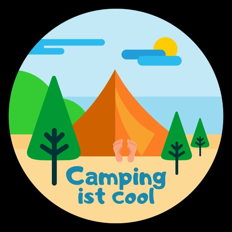 Camping ist cool