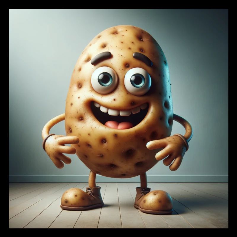 Funny potato