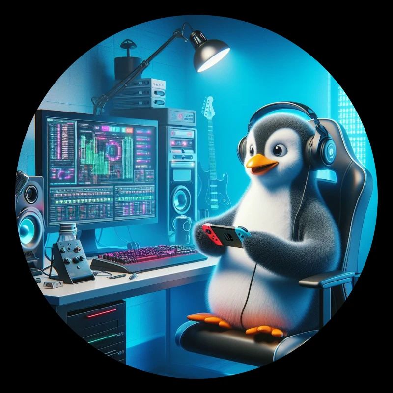 PinguStreamer Logo Rund