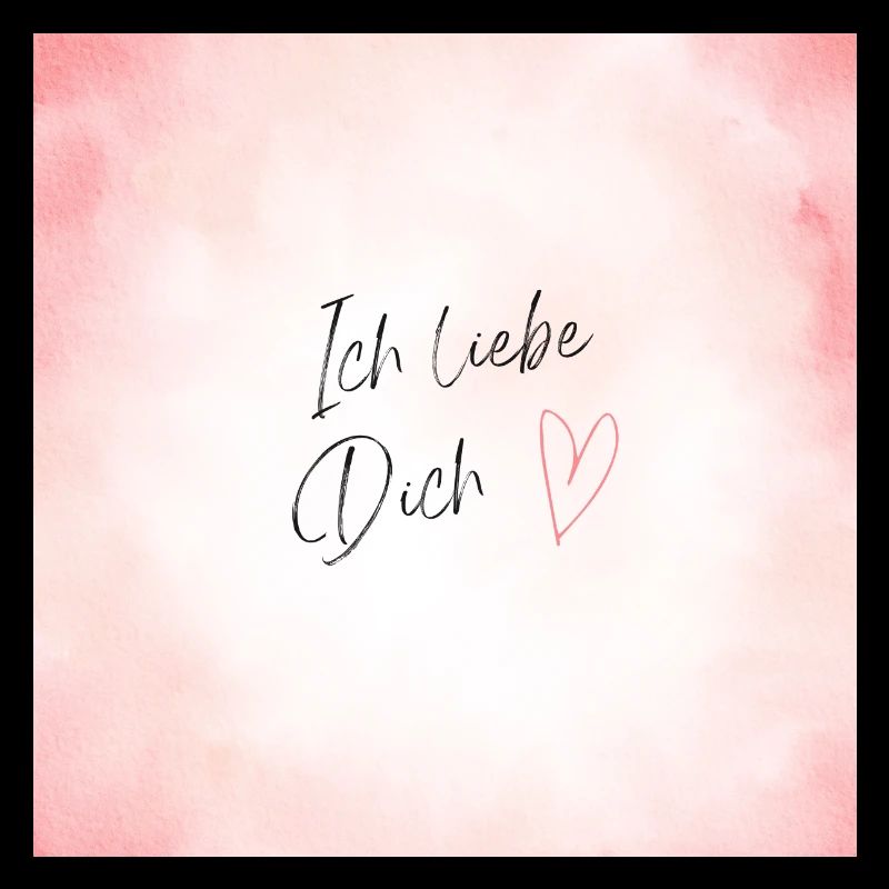 ich liebe dich