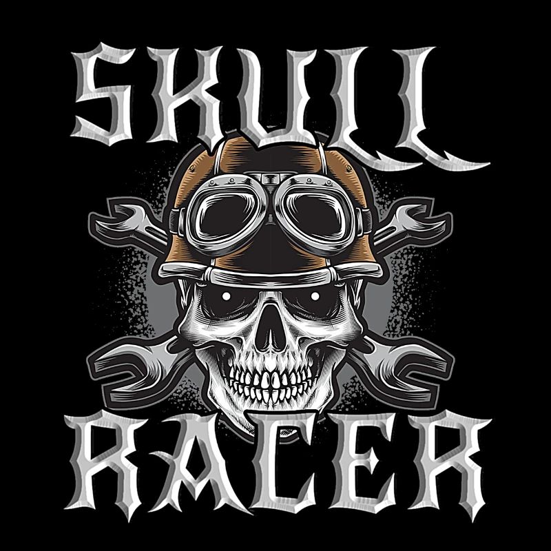 Skull Racer - Totenkopf Rennfahrer