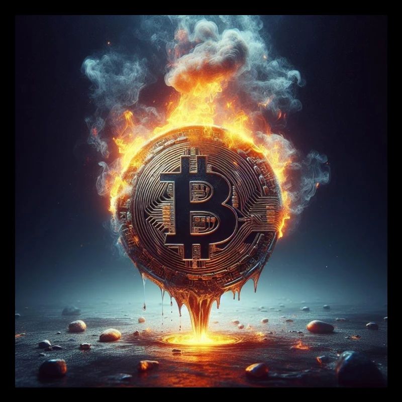 Bitcoin flambé