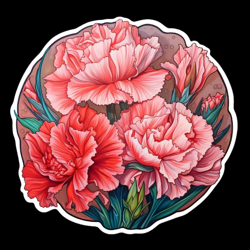 Oeillets Oeillet Cimetière Fleurs