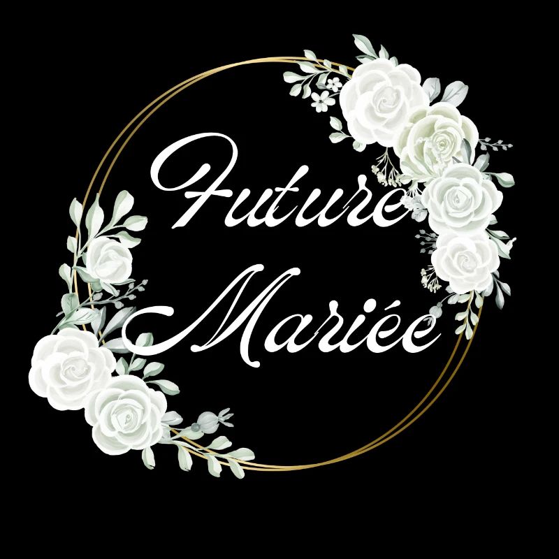 Bride-to-be White Flowers - Matching tshirt
