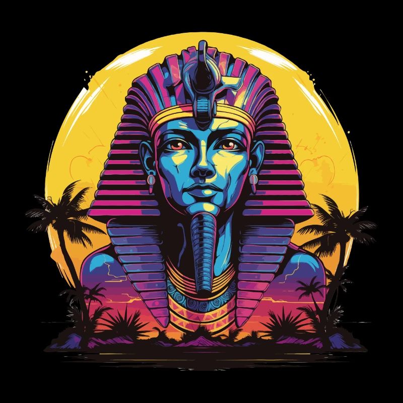 Sphinx égyptien Style Vintage