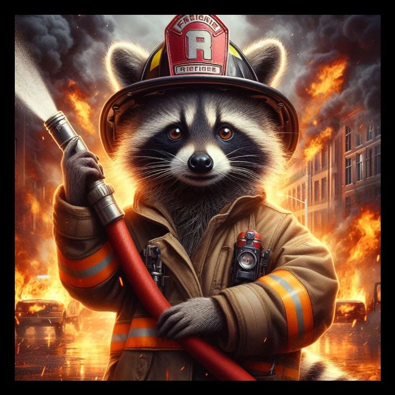 Waschfeuerwehrbär