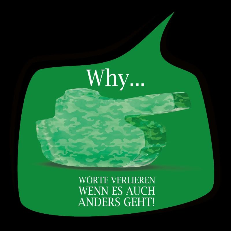 Satirically opposing war