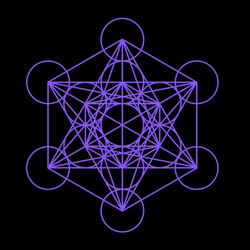 Cube Métaron - Géométrie Sacrée - Création