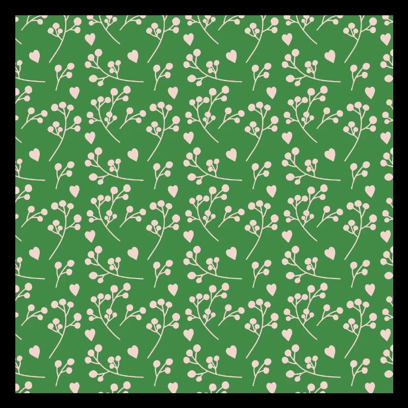 Blume-Blatt-Muster fleur feuille motif