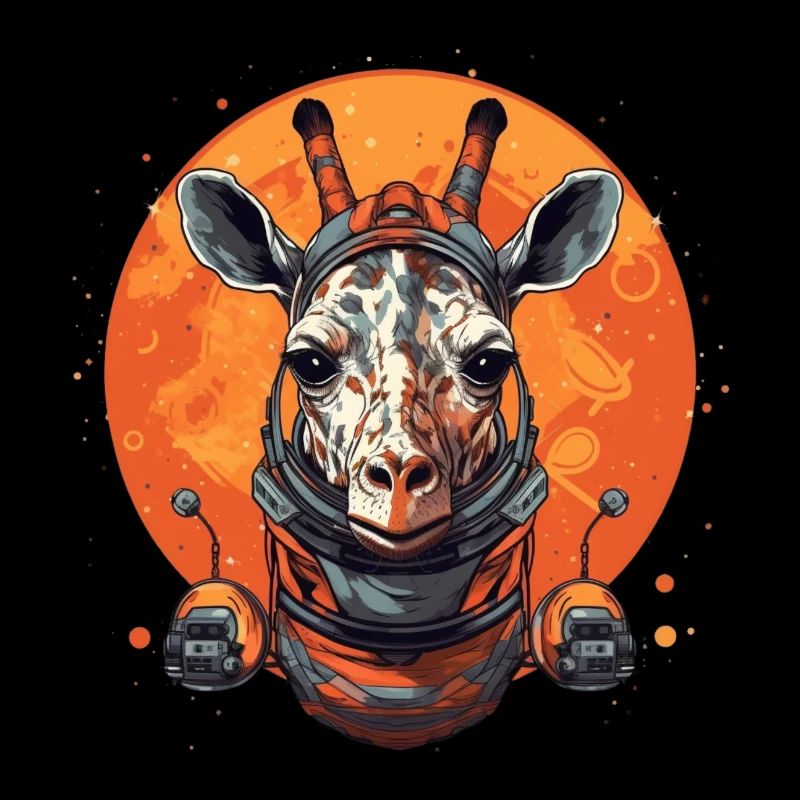 Astronaut Giraffe