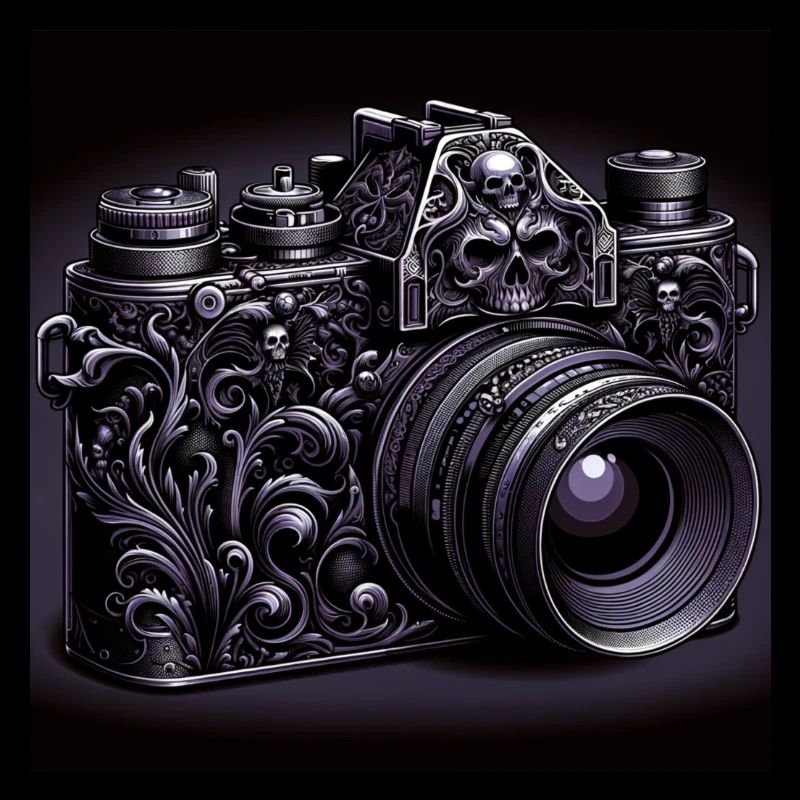 Skull Gothic Kamera