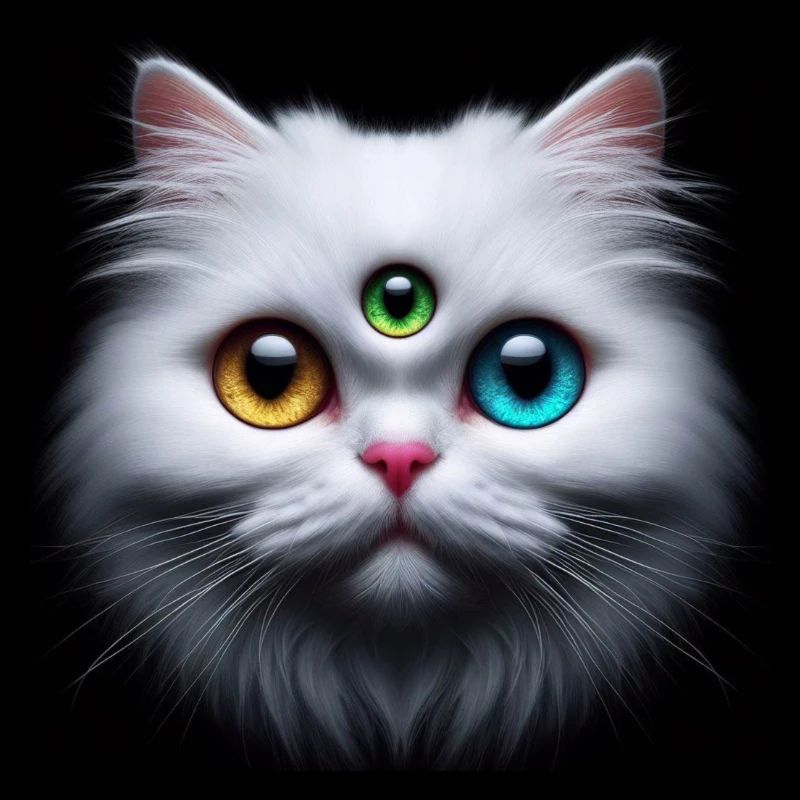 3 eyes cat
