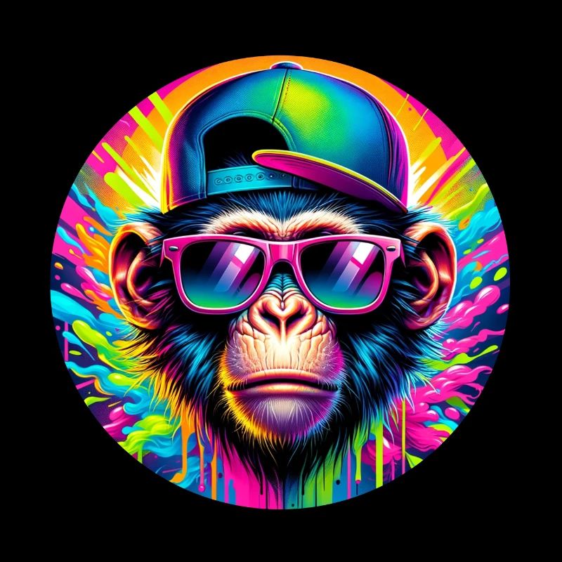Neon Monkey Vibes